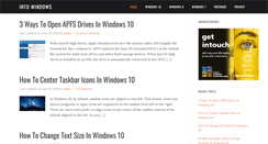 Desktop Screenshot of intowindows.com