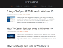 Tablet Screenshot of intowindows.com